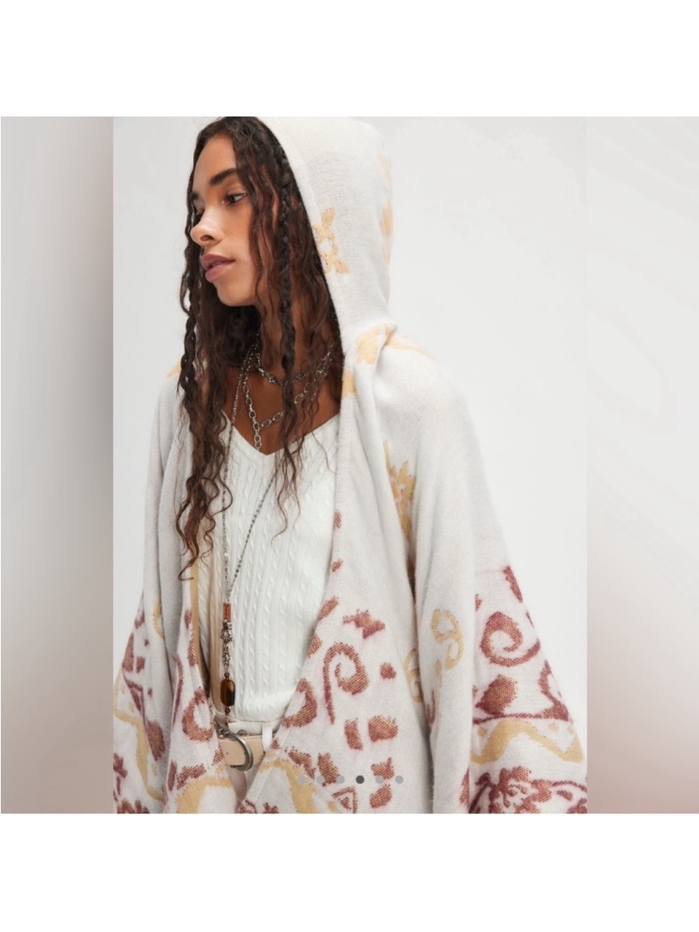 Free People Rown Printed Duster - Picture 6 of 7